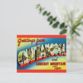 Chattanooga Tennessee Vintage Postkarte (Stehend Vorderseite)