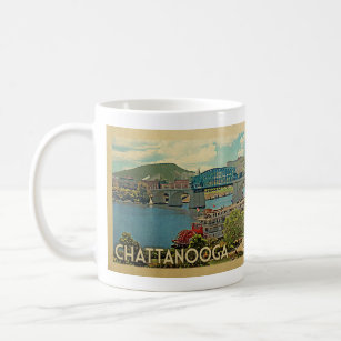 Chattanooga Tennessee Vintage Travel Kaffeetasse