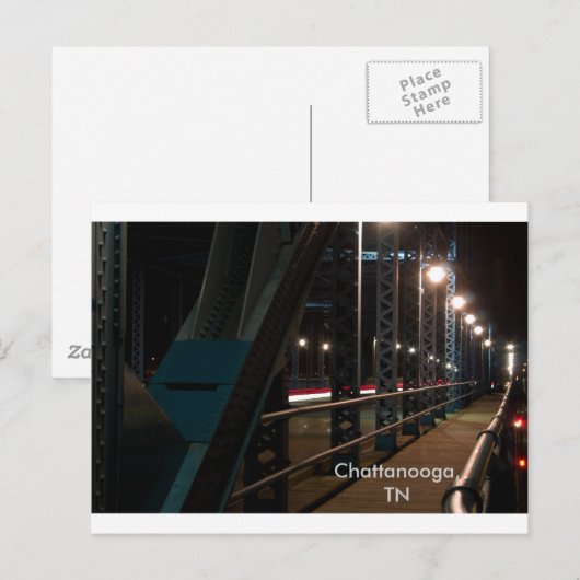 Chattanooga, TN Postkarte (Vorne/Hinten)