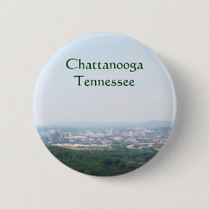 Chattanooga, TN-Stadtbild Button