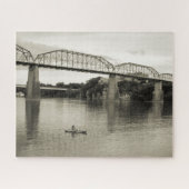 Chattanooga, TN - Walnut Street Bridge 16x20 Puzzle (Horizontal)