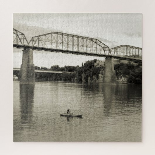 Chattanooga, TN - Walnut Street Bridge 20x20 Puzzle (Vertikal)