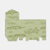 Chattanooga Toile Green Geschenkschachtel (Ungefaltet)