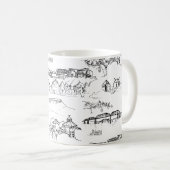 Chattanooga Toile Kaffeetasse (VorderseiteRechts)