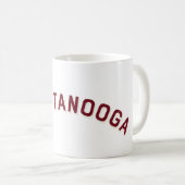Chattanooga, Vintager Tennessee Kaffeetasse (VorderseiteRechts)