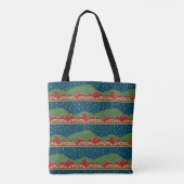 Chattanooga Weihnachtsstreifen Tasche (Rückseite)