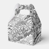 Chattanooga Whimsy Black and White Geschenkschachtel (Vorderseite)