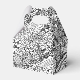 Chattanooga Whimsy Black and White Geschenkschachtel