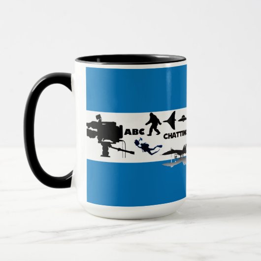 Chatten mit Mark Stise-Kaffee-Tasse Tasse (Links)