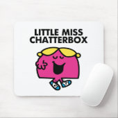Chatten mit wenig Miss Chatterbox Mousepad (Mit Mouse)