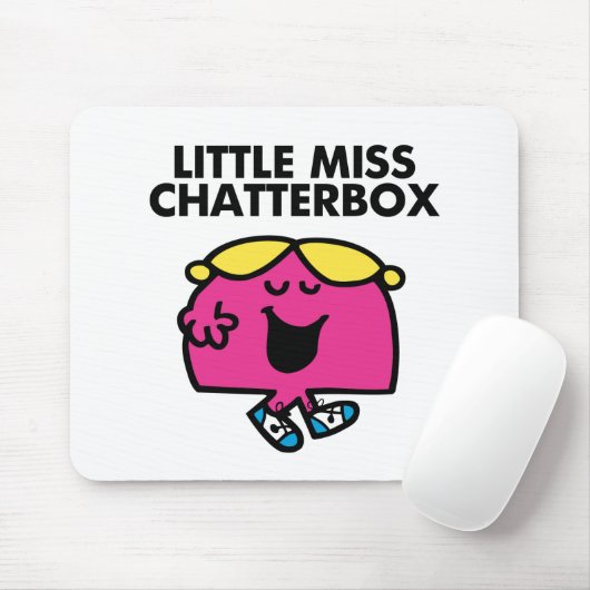 Chatten mit wenig Miss Chatterbox Mousepad (Mit Mouse)