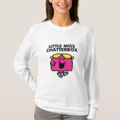 Chatten mit wenig Miss Chatterbox T-Shirt (Vorderseite)