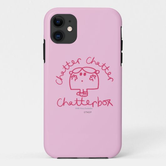 Chatter Chatter Case-Mate iPhone Hülle (Rückseite)