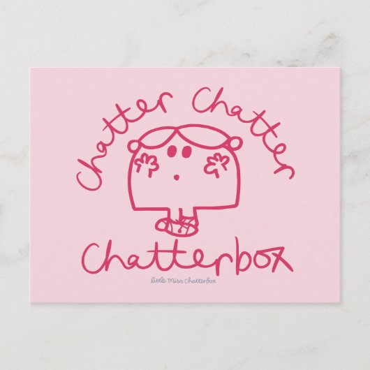 Chatter Chatter Postkarte (Vorderseite)