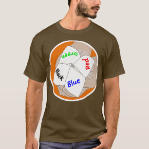 Chatterbox Cootie Catcher Papier Wahrsagerspiel T-Shirt