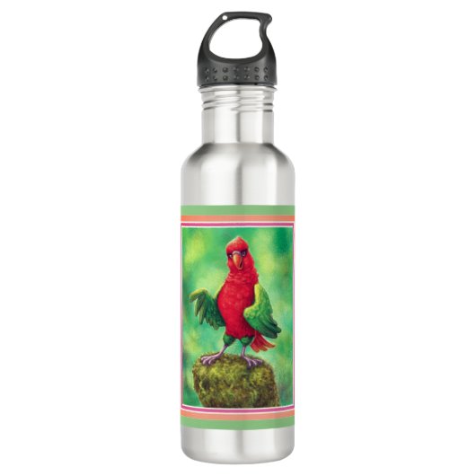 Chattering Lory Water Flasche Edelstahlflasche (Vorderseite)