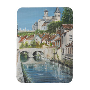 Chattillons sur die Seine Frankreich. 2007 Magnet