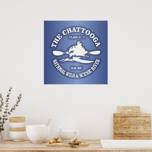 Chattooga NWSR Poster (Küche)
