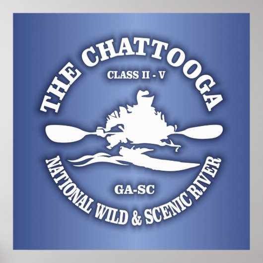 Chattooga NWSR Poster (Vorne)