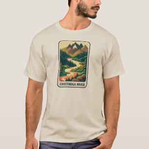 Chattooga River South Carolina Colors T-Shirt