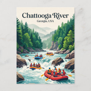 Chattooga River USA Postkarte