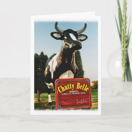 Chatty Belle - Die weltgrößte Talking Cow! Karte