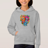 Chatty Blossoms Taza Hoodie (Vorderseite)