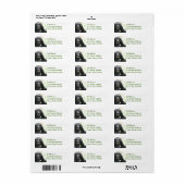 Chatty Chimpanzee Mailing Labels (Vorne)