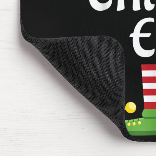 Chatty Elf Familie Matching Group Weihnachten Mousepad (Ecke)