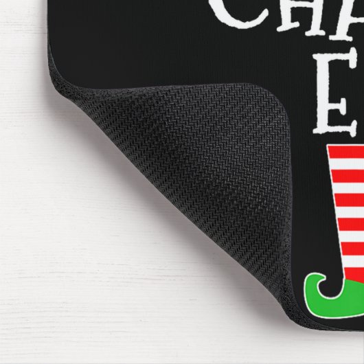 Chatty Elf Family Matching Group Christmas Premium Mousepad (Ecke)