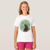 Chatty Sea Lion Girl's T - Shirt (Vorne ganz)