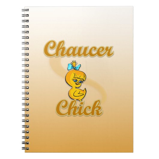 Chaucer Chick Notizblock (Vorderseite)