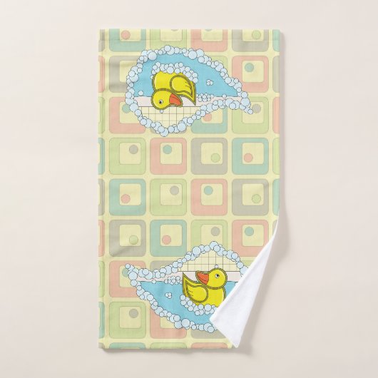 Chaucer das Gummi Duck Handtuch Set (Handtuch)