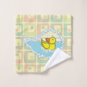 Chaucer das Gummi Duck Handtuch Set (Waschlappen)