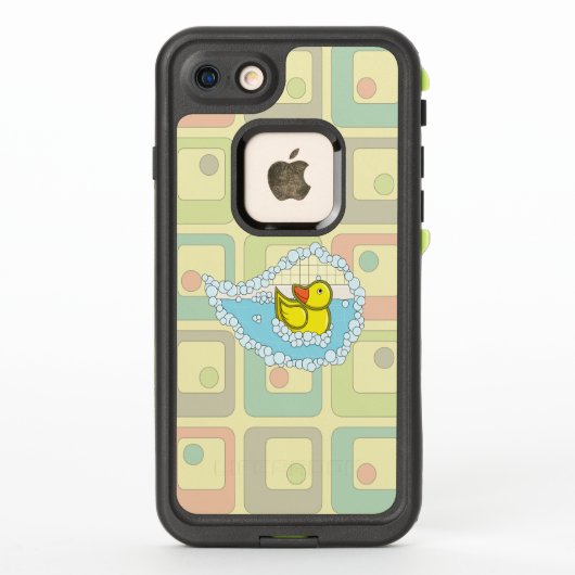Chaucer der Fall Rubber Duck Lifeproof (Rückseite)