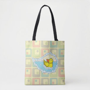 Chaucer der Gummi Duck All-Over-Print-Tasche Tasche