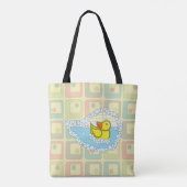 Chaucer der Gummi Duck All-Over-Print-Tasche Tasche (Rückseite)