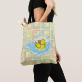 Chaucer der Gummi Duck All-Over-Print-Tasche Tasche (Von Nahem)