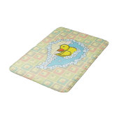 Chaucer der Gummi Duck Bath Mat Badematte (Schrägansicht)
