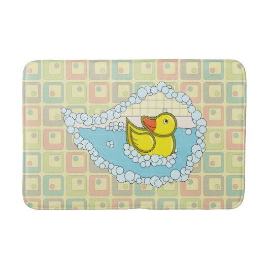 Chaucer der Gummi Duck Bath Mat Badematte (Vorderseite)