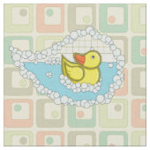 Chaucer der Gummi Duck Fabric Stoff (Nahaufnahme)