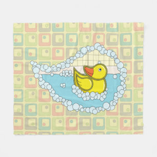 Chaucer der Gummi Duck Fleece Blanket