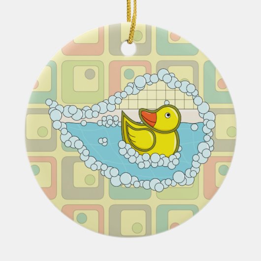Chaucer der Gummi Duck Ornament (Vorne)