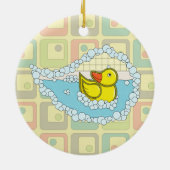 Chaucer der Gummi Duck Ornament (Hinten)