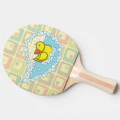 Chaucer der Gummi Duck Ping Pong Paddle Tischtennis Schläger (Seitenansicht)