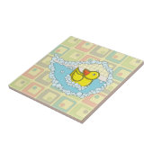 Chaucer der Gummi Duck Tile Fliese (Seite)