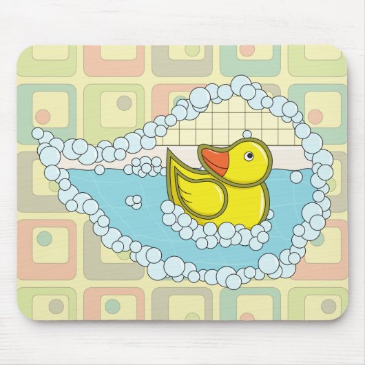 Chaucer der Rubber Duck Mousepad (Vorne)
