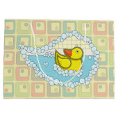 Chaucer die Gummienten-Geschenk-Tasche Große Geschenktüte (Rückseite)