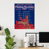 Chaucer 'Feudalpalooza' 1392 Tour Poster (Heimbüro)