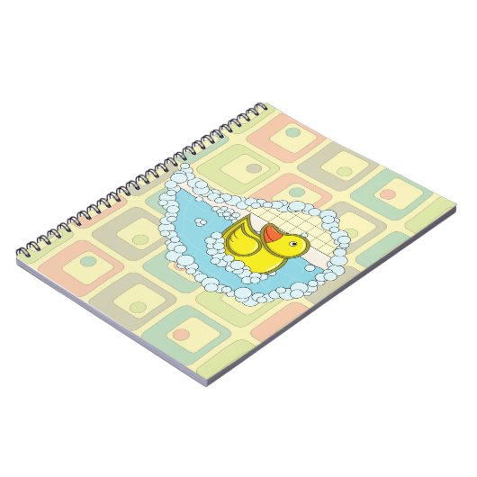 Chaucer für das Rubber Duck Notebook Notizblock (Linke Seite)